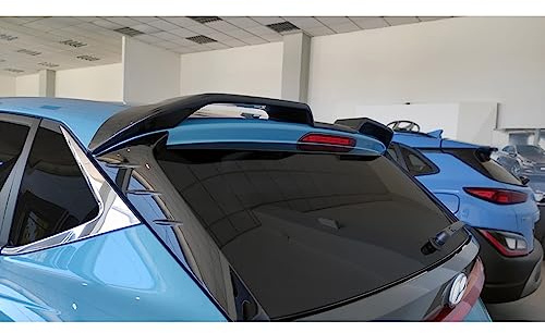 AUTO-STYLE Alerón de Techo para Hyundai i20 III (BC3) 2020-, Trasero, sin Pintar, Autoadhesivo, llanta de Poliuretano
