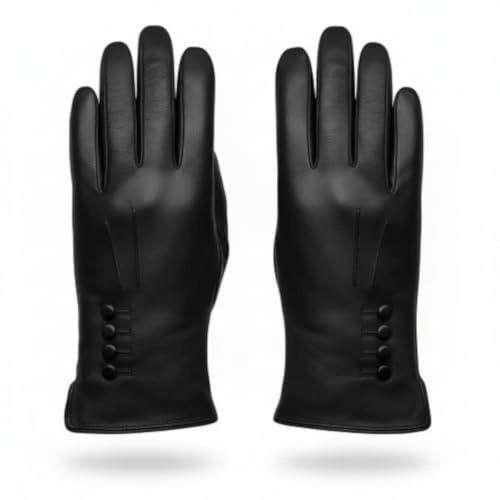 Damen Echtes Weiches Leder Handschuhe Vollständig Gefüttert Geschenk Verpackt