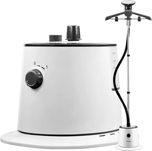 HPTHLY Vaporizador De Ropa Comercial Vaporizador De Ropa Vertical Vaporizador De Ropa Vertical Pesado Profesional Plancha De Vapor con Tanque De Agua De 1,5 litros con Cepillo
