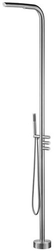 Douche de Jardin Autoportante Douche de Piscine Douche Extérieure pour Piscine Garden Party Décoration de Jardin de Piscine Douche Extérieure Brossée