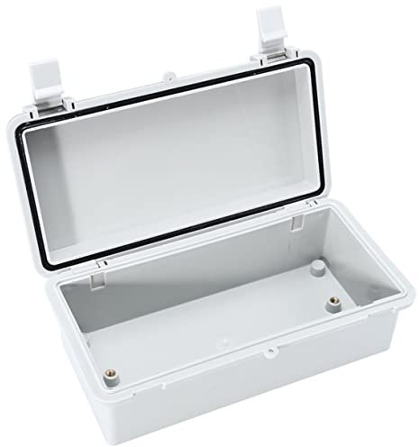 Hohopeti Abs Außenanschlussdose Wetterfeste Kunststoff Elektrobox mit Bohrfunktion und Feiner Verarbeitung für Elektroprojekte im Außenbereich