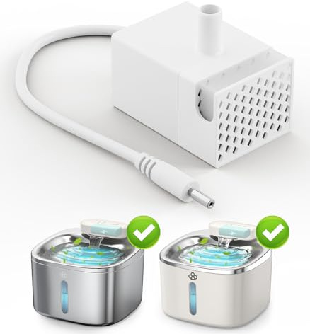 oneisall super leise Ersatzpumpe für 3.5L Trinkbrunnen