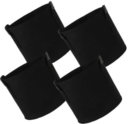 Sosoport 4pièces Sacs de Culture Tissu Non Tissé pour Légumes Sacs de Plantation Portables pour Pommes de Terre et Plantes