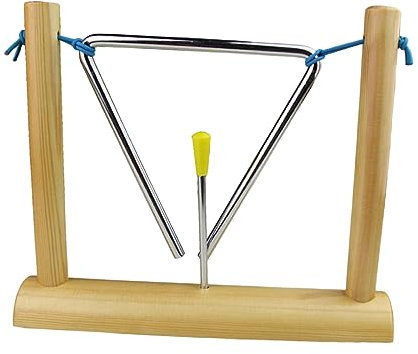 CORHAD Frühes Pädagogisches Musikinstrument Triangel Glockenspiel für Kindergarten Sicheres und Langlebiges Hand Auge Koordination und Musikalischem Interesse