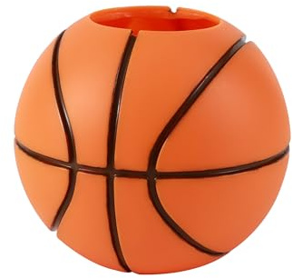 I-TOTAL 3D-korthållare – skrivbordsorganisatör i Kawaii-stil för pennor och tillbehör, presentidé (BASKETBALL)
