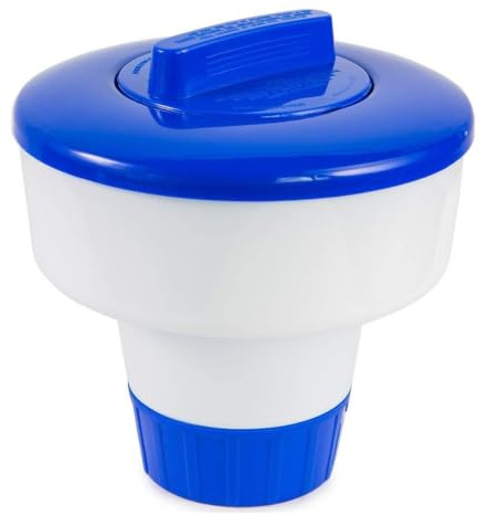 Distributeur flottant 8 pouces pastilles chlore brome piscine