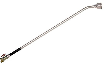 Waterline Products Geka Type Soft Rain Watering Lance With Valve And Rose 51Lt/Min 6 Bar, 90cm Long