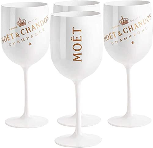 EATAN Champagne Tumbler,Champagne Glass for Plastic Ice Imperial Tumbler，0.48L Wine Party Rose Piccolo
