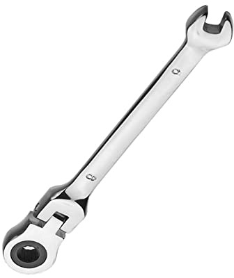 Vokenforu Llaves de trinquete de cabeza flexible de 6 mm, llave métrica, acero al cromo vanadio, herramienta combinada para reparación de bicicletas de coche en el taller en casa