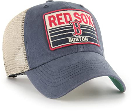'47 MLB Boston Red Sox Cap Basecap Baseballcap Cleanup Vintage Four Stroke Kappe