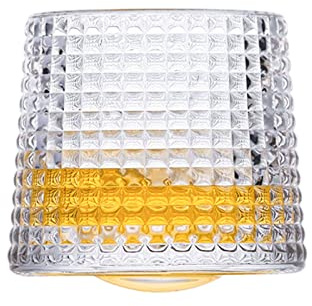 MOBEBI Verre à vin, Verre, Verres à Whisky Old Fashioned Gift Set, gobelet à Whisky en Cristal soufflé à la Main for Bourbon, Lagavulin Liquor-D-Set de 4 (Color : B, Size : Set of 4)