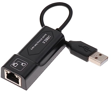 Aokicase USB Ethernet LAN Adapter for Amazon Fire Stick or Fire TV3 (Black)