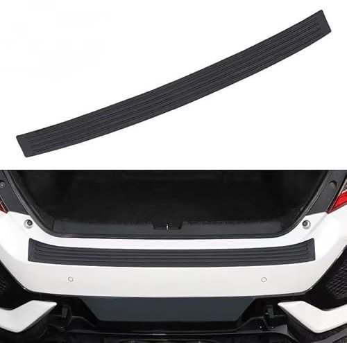 Auto Stoßstangenschutz für Peugeot Rifter Long,Selbstklebend Anti-Kratz Stoßstangenschutz aus Gummi Schwellerschutz für Den Kofferraum Ladekantenschutz Auto-heckstoßstangenschutz,104 * 9cm