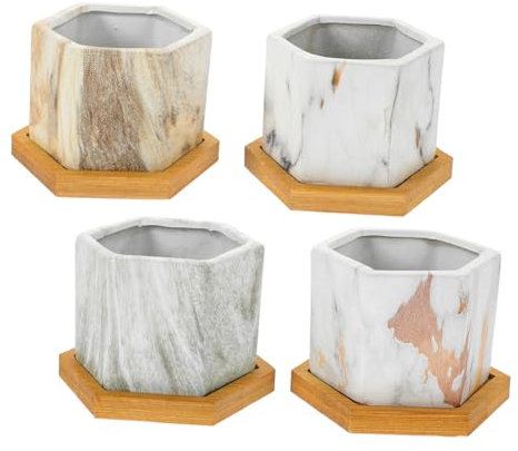 BESPORTBLE Sukkulenten Blumentopf Aus Keramik Simulation Stein Pflanze Blume Container Für Dekoration Für Schreibtisch Badezimmer Arbeitsplatte