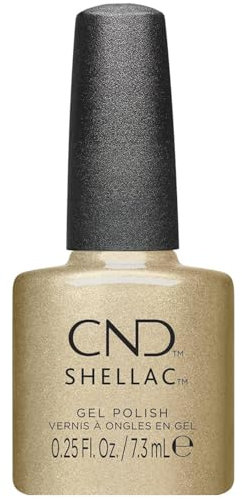 CND Shellac Gold Hardware Nr.490 Schimmerndes Gold - Original CND - Gellack - Nageldesign - Quit Luxury Collection