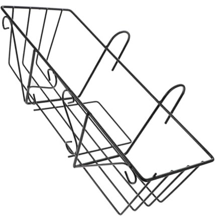 BESPORTBLE Hängender Pflanzenständer Aus Eisen Balkontopfhalter Wandmontierter Blumentopf-Rack in Schwarz Für Pflanzenliebhaber Vielseitig Und Elegant Für Balkon Und Garten
