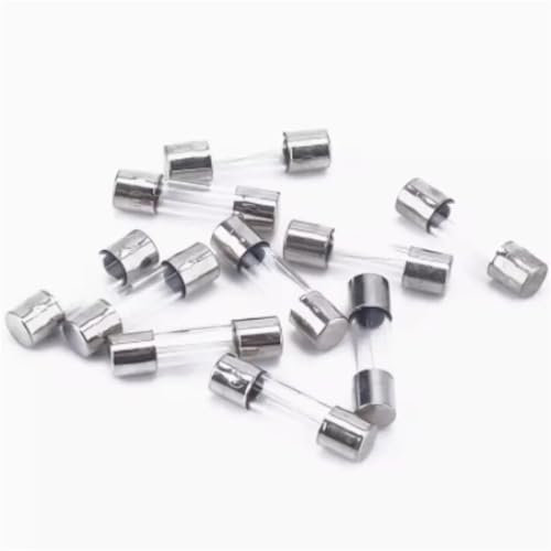 Glassicherung, 250 V, 0,1 A, 30 A, 5 x 20 mm, Glassicherung (2 A), 20 Stück