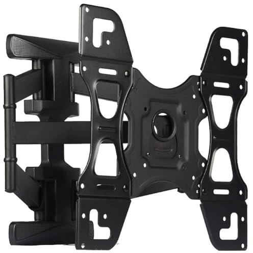 Soporte de Pared para TV con Movimiento Completo para televisores LCD, LED y OLED de 32 a 65 Pulgadas, Brazos articulados giratorios e inclinables, VESA hasta 400 x 400 mm, Carga máxima de 45 kg