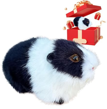 Lunaobrik Plüschtier Hamster – weich, kuschelig, realistisch, Plüschhamster, niedlich, für Schlafsaal, Schlafzimmer, Sofa, , Schlafzimmer, Geburtstag, Weihnachten, Jugendliche