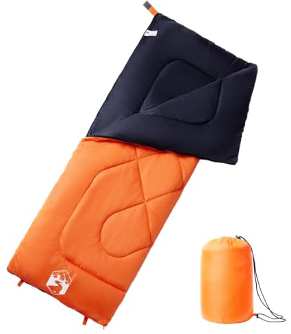 Mangloder sovsäck för vuxna camping 3 årstider med huva, vattentät, lätt, kompression, perfekt för vandring, utomhus, tält, stuga, festival, resor, backpacking