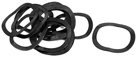 Sourcingmap – ® 30 mm interior diámetro 39 mm, exterior diámetro 0,5 mm de grosor de acero al carbono compresión tipo la arandela ondulada 20pcs