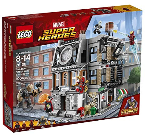 LEGO Marvel Super Heroes - La bataille pour la protection du Saint des Saints - 76108 - Jeu de Construction
