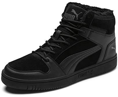 Puma Rebound Layup Sd Fur, (Puma Black-Castlerock 01), 6.5 (40 EU) EU