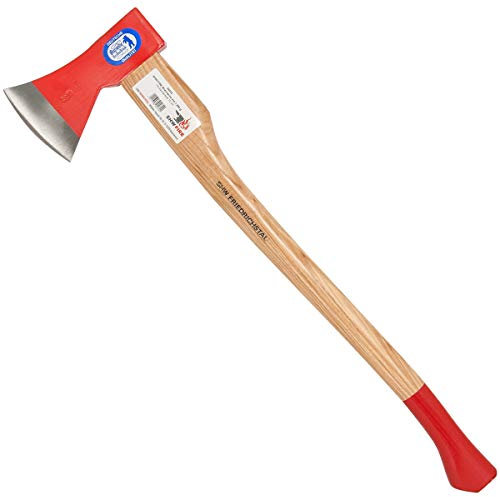 Rheinische Axt - Outdoor Spezialstahl - 1250g - mit Eschen-Kuhfuß-Stiel von SHW-FIRE