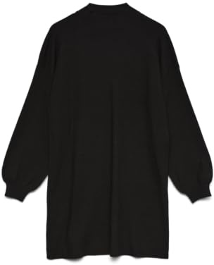 VERO MODA VMNANCY LS Funnelneck Dress GA Boo-klänning, svart, L
