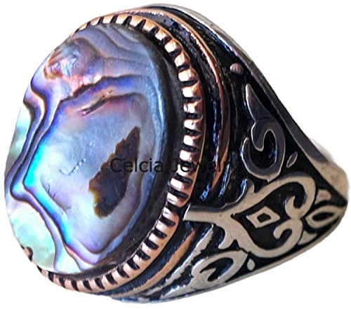 Natürlicher Amethyst Lila Edelstein Ovaler Ring, Hochzeitsversprechen Signet Statement Vorschlagsring, Jahrestagsgeschenk für Papa, Februar Birthstone Giftsc
