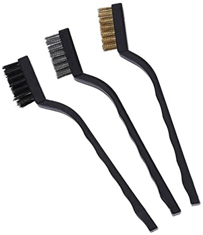 Lot de 60 brosses métalliques en acier inoxydable et cuivre pour enlever la rouille