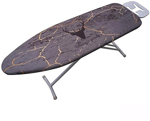 COKYIS Housse De Table À Repasser 140x50cm Housse Table À Repasser Remplacement pour Home/Hotel, Housse De Repassage Coton avec Rembourrage (Color : E)
