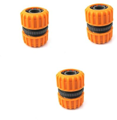 Yardwe Schlauchverbinder Kunststoff 6 Stück Wasserschlauch Ausbesserungsschlauch Rohrverbinder 3/4 Zoll Schlauchverbinder Wasserschlauch Reparaturverbinder Gartenschlauchverbinder