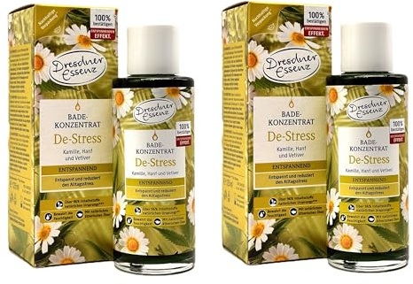 2er Pack Dresdner Essenz Badekonzentrat De-Stress 2 x 125 ml