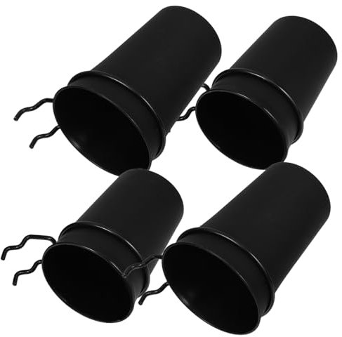 iplusmile Lot de 4 Bacs de Rangement pour Panneau Perforé Boîte à Vis Muraux Porte-clés Porte-outils Support de Perceuse sans Fil Organisateurs Muraux de Garage