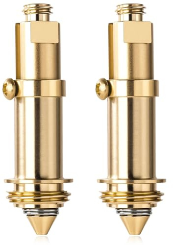JYXNU 2 Piezas latón de Recambio para desagüe de Lavabo,tapon Lavabo Click clack,Tornillo de Tapón con Mecanismo de Resorte para la mayoría de baños, bañeras y tapones de desagüe del fregadero