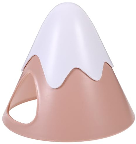 iplusmile Kleintierhaus und mit Niedlichem Design aus Kunststoff Komfortables Schlafnest Dekoratives Versteck für Hamster und Meerschweinchen Zuhause