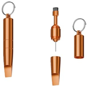 VIRELLO Aluminiumlegering SIM-kort ejektorverktyg med rengöringsborste, bärbar återställningsnål nyckelring för iPhone Samsung Huawei telefoner, svart