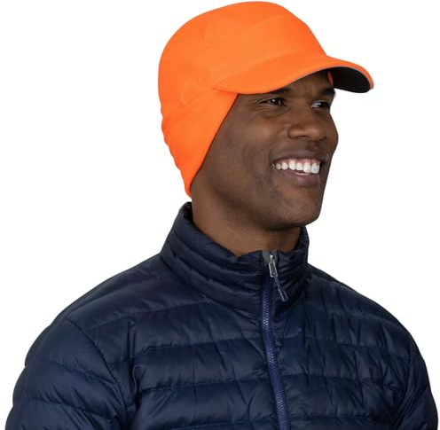 TrailHeads Herren Winter-Hut Trailheads Men's Fleece Ball Cap with Drop Down Ear Warmer | The Trailblazer Adventure Hat