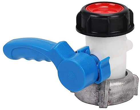 Zoegneer IBC-Ventil, IBC-Adapterventil, 75 mm, Absperrventil, Auslassventil für IBC-Behälter-Wassertank