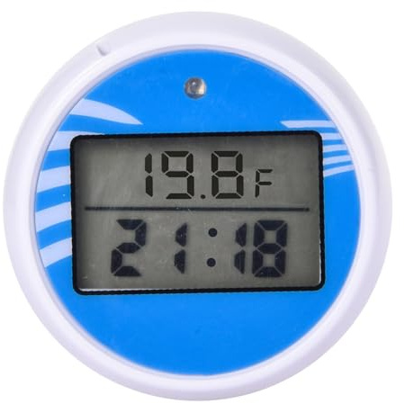 Thermomètre De Piscine Numérique Flottant - Thermomètre Piscine Flottant Sans F Radio Connecté - Thermomètre Digital De Température - Pour Spa De Natation Extérieur Et Intérieur