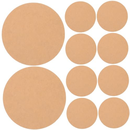 SEWOART 20blätter Bastelpapier Aus Kraftpapier Blanko-papier Zum Malen Und Dekorieren Diy-material Für Handarbeiten Und Origami