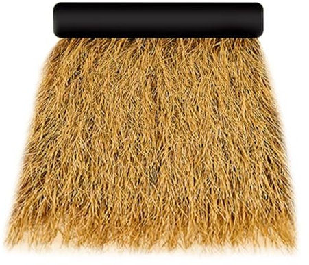 Künstliches Strohdach, Reetdachhausfliesen, Teppich, mexikanisches Grasdach, Gras-Entenblindgras, Strohdach für Zaunparty, Strohdach, künstliches Strohdach (1 x 8 m)