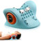 Neck Massager with Heat, Rechargeable Wireless Neck Massage Pillow, 3 Modes, 6 speeds