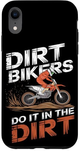 Les motocyclistes font de la moto tout-terrain Coque pour iPhone XR
