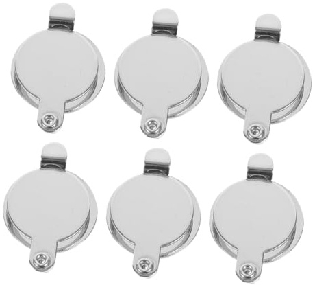 Operitacx 6pcs Security Peephole Cover Door Viewer Privacy Cat's Eye Protection for Home Dust Water