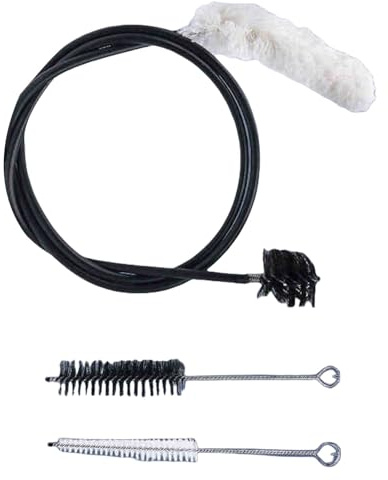 Set di spazzole per la pulizia di trombe strumenti musicali manutenzione strumenti di cura set per bocchino set spazzola