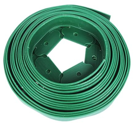 Trädgårdskant， 1 set Grävfri väderdekoration L-formad grässtensbarriär Landskapskant(Green)