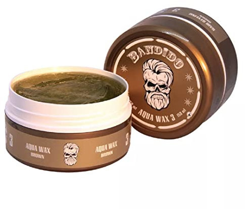 Bandido Aqua Hair Wax N. 3 - Cera per capelli da uomo, 150 ml