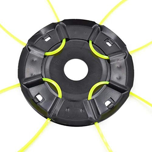 Powerful Tools Fadenkopf Rasentrimmer Kopf Doppelfadenkopf Fadenspule Nylonfaden für Motorsense Rasentrimmer